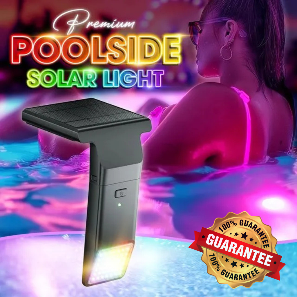 🌴 2026 HOT SALE ☀️ Premium Poolside Solar Light for Magical Backyard Nights 💦